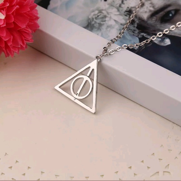 Jewelry - 3/$25 Deathly Hallows Harry potter silver nacklace